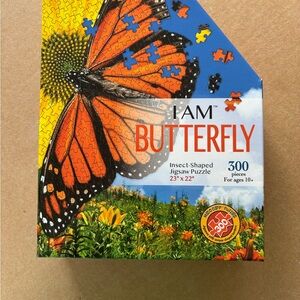 I AM Butterfly Jigsaw Puzzle